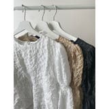 クルーネックブラウス【韓国ファッション】【春夏新商品】 | Girly Doll | 詳細画像33 