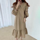 セーラーカラーロングワンピース【韓国ファッション】【春夏新商品】 | Doula Doula | 詳細画像2