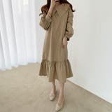 セーラーカラーロングワンピース【韓国ファッション】【春夏新商品】 | Doula Doula | 詳細画像11