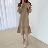 セーラーカラーロングワンピース【韓国ファッション】【春夏新商品】 | Doula Doula | 詳細画像12