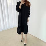 セーラーカラーロングワンピース【韓国ファッション】【春夏新商品】 | Doula Doula | 詳細画像16