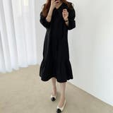 セーラーカラーロングワンピース【韓国ファッション】【春夏新商品】 | Doula Doula | 詳細画像17