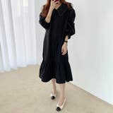 セーラーカラーロングワンピース【韓国ファッション】【春夏新商品】 | Doula Doula | 詳細画像19