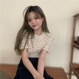 フラワープリントワッシャーTシャツ【韓国ファッション】【春夏新商品】 | Doula Doula | 詳細画像10 