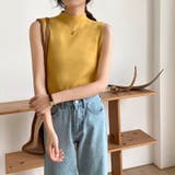 プチハイネックノースリーブニット【韓国ファッション】 | Doula Doula | 詳細画像15 