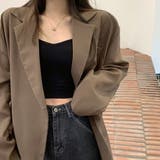 ダブルストラップブラトップ【韓国ファッション】【春夏新商品】 | Girly Doll | 詳細画像3