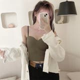 ハートネックブラトップ【韓国ファッション】【春夏新商品】 | Doula Doula | 詳細画像11 