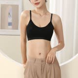 着心地×しっかりホールド◎コットン混スポーティーブラ ブラトップ | Doula Doula | 詳細画像2