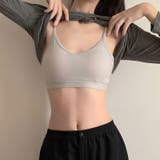 着心地×しっかりホールド◎コットン混スポーティーブラ ブラトップ | Doula Doula | 詳細画像13