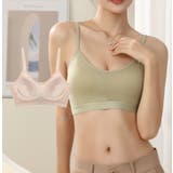 着心地×しっかりホールド◎コットン混スポーティーブラ ブラトップ | Doula Doula | 詳細画像18