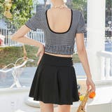 パフスリーブが可愛い。パフスリフレアスカート水着セット | Doula Doula | 詳細画像15