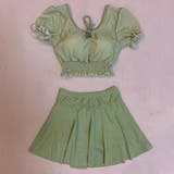 パフスリーブが可愛い。パフスリフレアスカート水着セット | Doula Doula | 詳細画像16