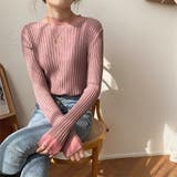ボトルネックリブニットトップス【韓国ファッション】 | Girly Doll | 詳細画像24 
