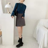ボトルネックリブニットトップス【韓国ファッション】 | Girly Doll | 詳細画像27 