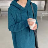 フード付きリブニットワンピース | Girly Doll | 詳細画像22