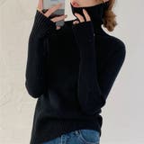 タートルネックロングスリーブリブニット【韓国ファッション】 | Girly Doll | 詳細画像45