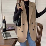 テーラードジャケットベスト【韓国ファッション】 | Girly Doll | 詳細画像4