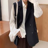 テーラードジャケットベスト【韓国ファッション】 | Girly Doll | 詳細画像5