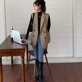 テーラードジャケットベスト【韓国ファッション】 | Girly Doll | 詳細画像10