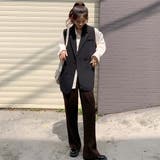 テーラードジャケットベスト【韓国ファッション】 | Girly Doll | 詳細画像19