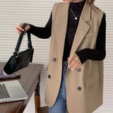 テーラードジャケットベスト【韓国ファッション】 | Girly Doll | 詳細画像20