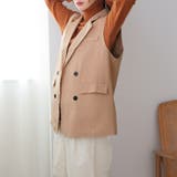 テーラードジャケットベスト【韓国ファッション】 | Girly Doll | 詳細画像26