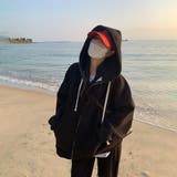 フロントジップフーディー【韓国ファッション】 | Girly Doll | 詳細画像12 