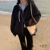 フロントジップフーディー【韓国ファッション】 | Girly Doll | 詳細画像13 