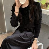 ベロアプリーツワンピース | Girly Doll | 詳細画像23