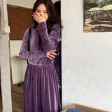 ベロアプリーツワンピース | Girly Doll | 詳細画像34