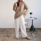 Vネックシャギーニット【韓国ファッション】 | Girly Doll | 詳細画像11 