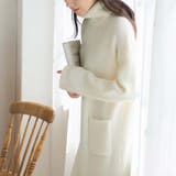 タートルネックロングニットワンピース【韓国ファッション】 | Girly Doll | 詳細画像22 