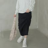 シャーリングギャザースカート【韓国ファッション】【春夏新商品】 | Doula Doula | 詳細画像15 
