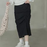 シャーリングギャザースカート【韓国ファッション】【春夏新商品】 | Doula Doula | 詳細画像18 