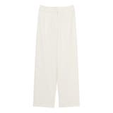 WHITE | サイドタックワイドパンツ | EGOIST