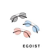BIGフレームカラーサングラス | EGOIST | 詳細画像1 