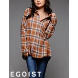 ソフトチェックシャツ | EGOIST | 詳細画像1 