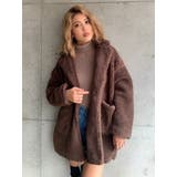 BROWN | ミドル丈ボアコート | EGOIST