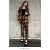 オーバーチェック柄テーパードパンツ | EGOIST | 詳細画像39