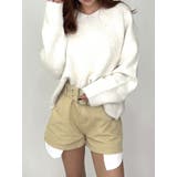 ハトメベルト付ツイルショートパンツ | EGOIST | 詳細画像4 