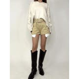 ハトメベルト付ツイルショートパンツ | EGOIST | 詳細画像6 