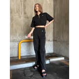 ハーフZIPロゴ刺繍トップス | EGOIST | 詳細画像16