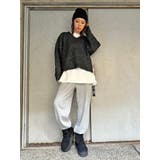 Vネックロングシャギーニットトップス | EGOIST | 詳細画像7