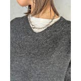 Vネックロングシャギーニットトップス | EGOIST | 詳細画像5