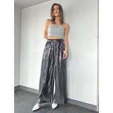 シャイニープリーツワイドパンツ | EGOIST | 詳細画像1 