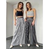 シャイニープリーツワイドパンツ | EGOIST | 詳細画像2 