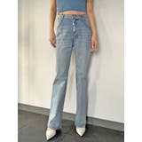 ホイルプリントデニムストレートパンツ | EGOIST | 詳細画像1 