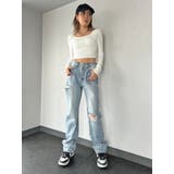 EGストレートデニムパンツ | EGOIST | 詳細画像12