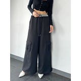 コントラストトリムスウェットカーゴパンツ | EGOIST | 詳細画像2 