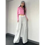 コントラストトリムスウェットカーゴパンツ | EGOIST | 詳細画像20 